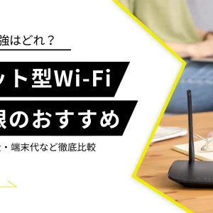 ポケット型Wi-Fi 無制限